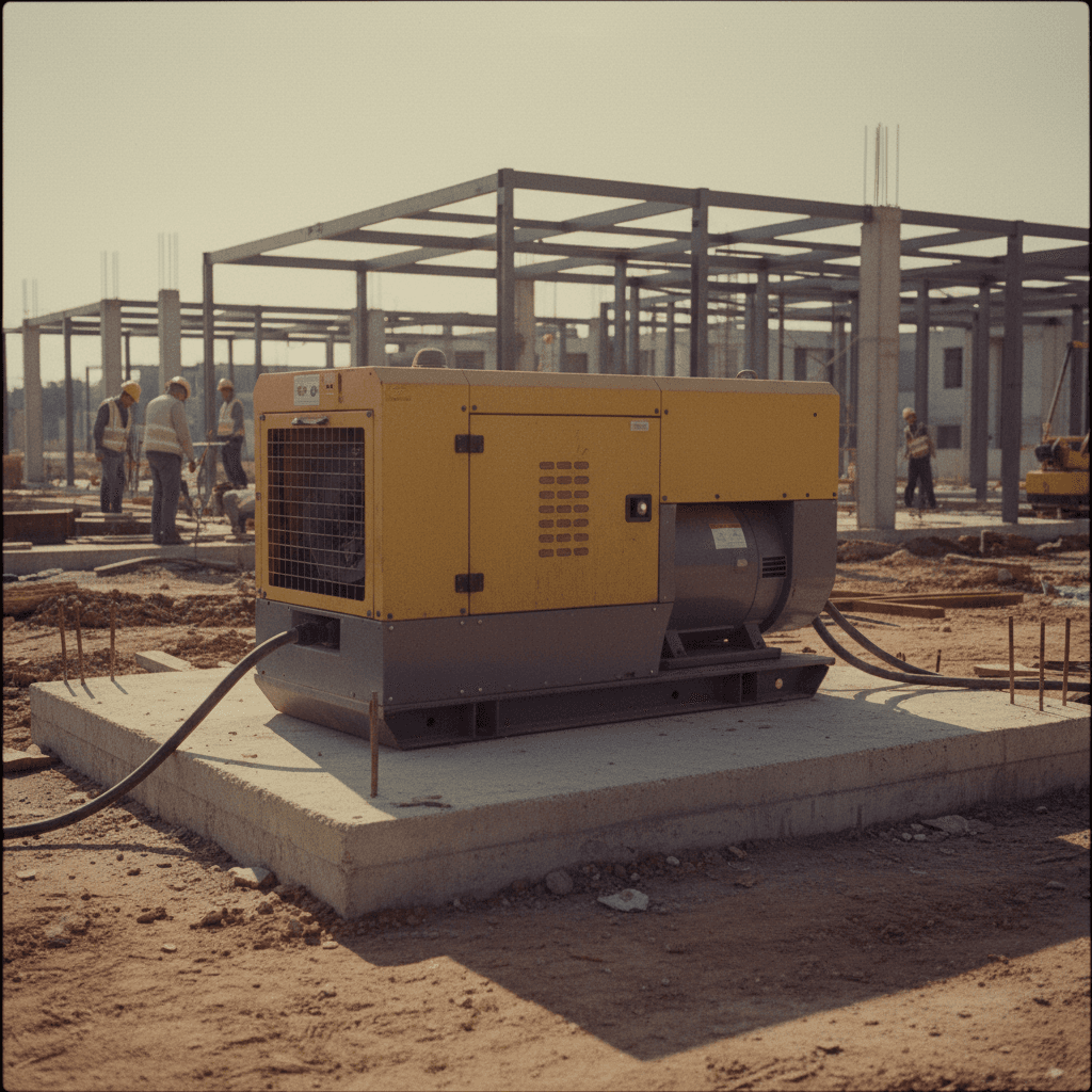 Generatore diesel per cantiere edile - Bove srl