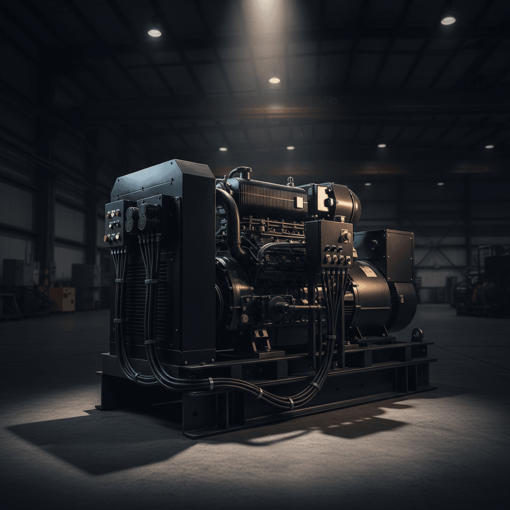 Generatore industriale da 10-100 KVA