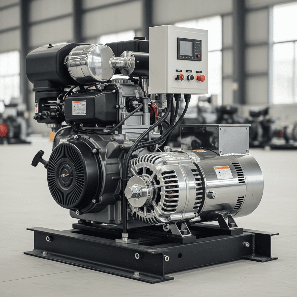 Generatore elettrogeno compatto Bove da 1-5 KVA con motore e alternatore di alta qualità